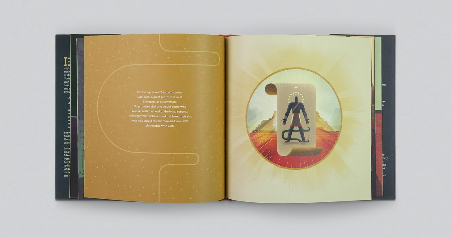 The Promise: The Amazing Story of Our Long-Awaited Savior - Jason Helopoulos, Rommel Ruiz - Hardcover