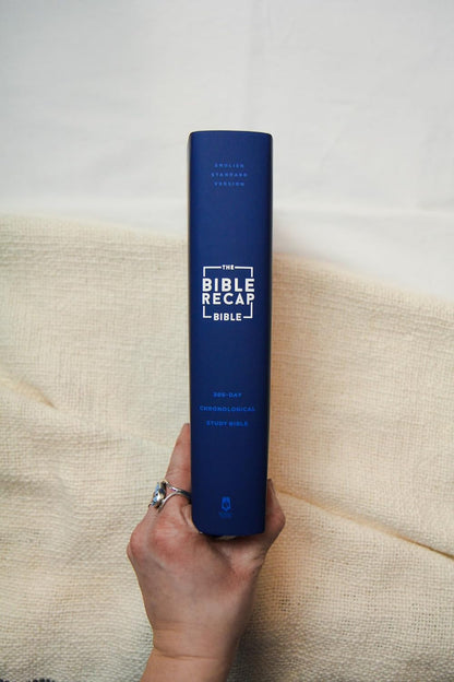 The Bible Recap 365-Day Chronological Study Bible: English Standard Version (ESV) - Tara-Leigh Cobble - Hardcover