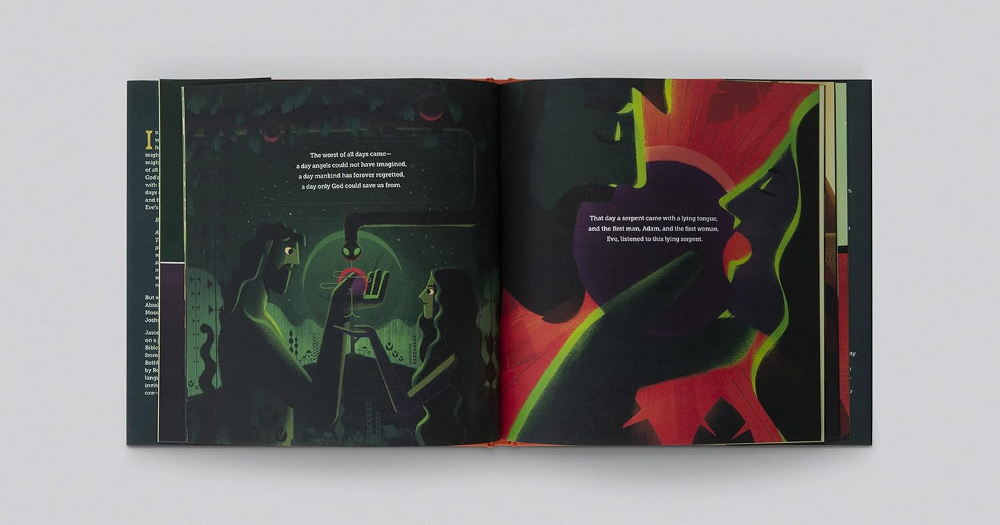 The Promise: The Amazing Story of Our Long-Awaited Savior - Jason Helopoulos, Rommel Ruiz - Hardcover