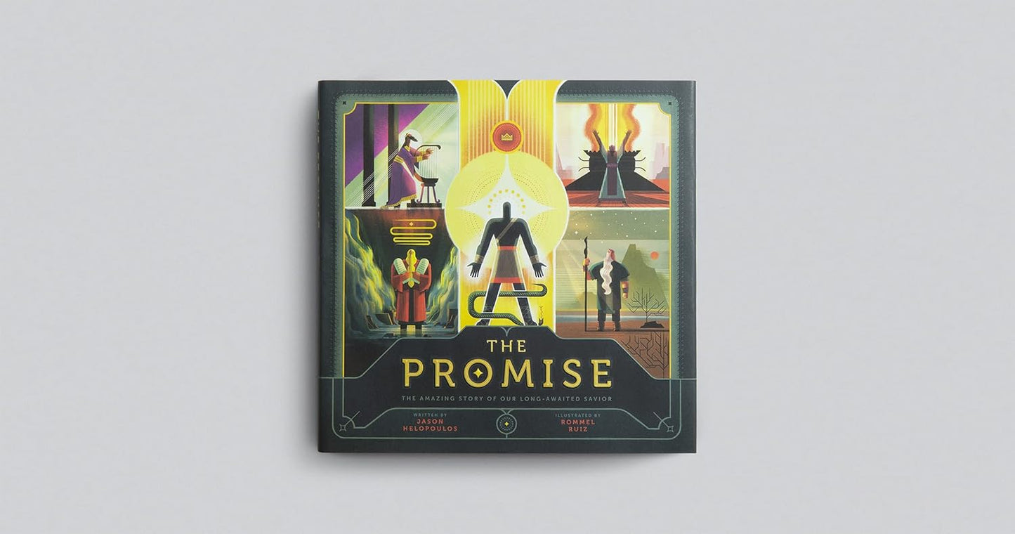 The Promise: The Amazing Story of Our Long-Awaited Savior - Jason Helopoulos, Rommel Ruiz - Hardcover