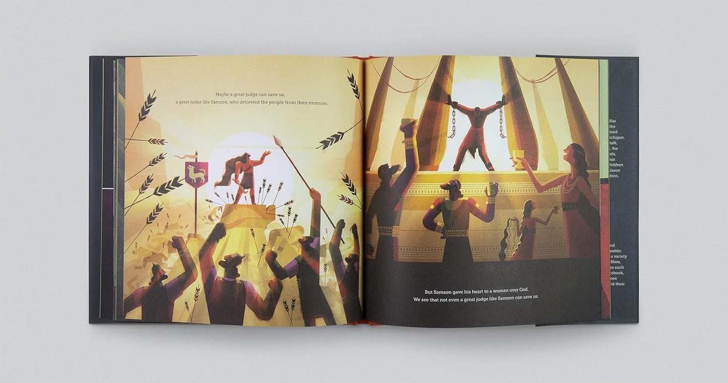 The Promise: The Amazing Story of Our Long-Awaited Savior - Jason Helopoulos, Rommel Ruiz - Hardcover