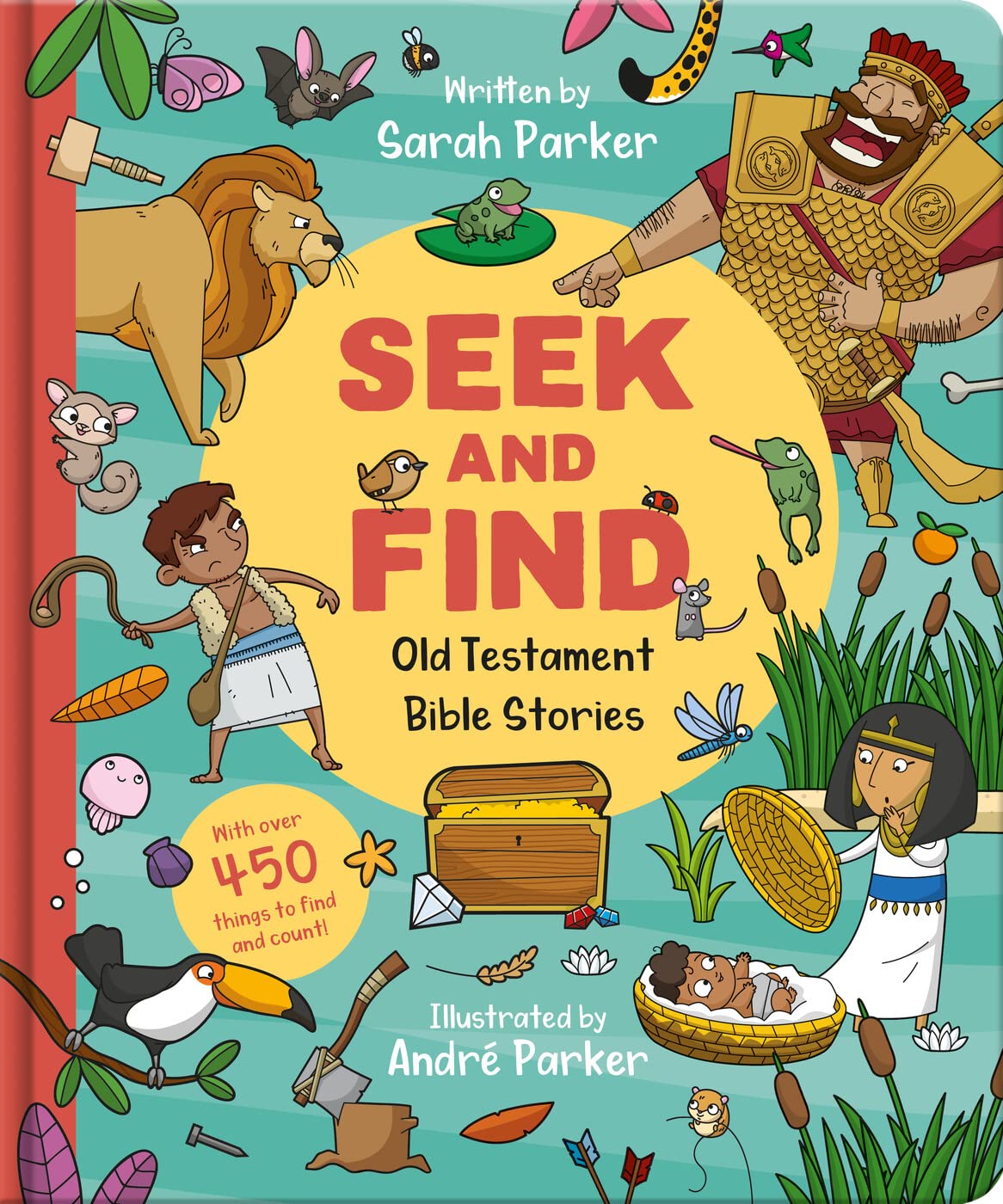 Seek and Find: Old Testament Bible Stories - Sarah Parker, André Parker - Board Book