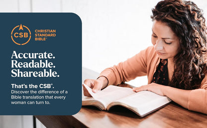 CSB She Reads Truth Bible (Holman Handcrafted Collection, Olive Premium Calfskin) - Leather Bound