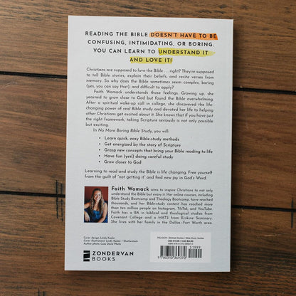 No More Boring Bible Study - Faith Womack - Paperback
