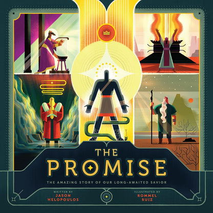The Promise: The Amazing Story of Our Long-Awaited Savior - Jason Helopoulos, Rommel Ruiz - Hardcover