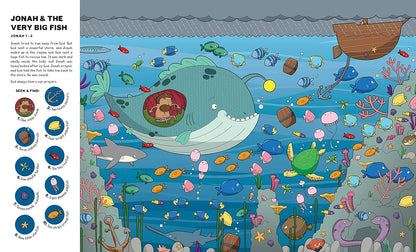 Seek and Find: Old Testament Bible Stories - Sarah Parker, André Parker - Board Book