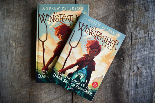 On the Edge of the Dark Sea of Darkness (The Wingfeather Saga #1) - Andrew Peterson - Paperback